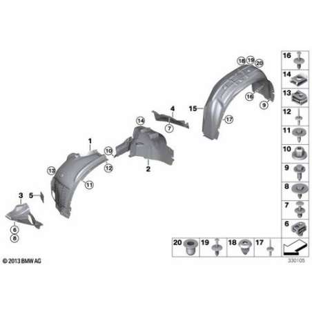 Ecrou extensible