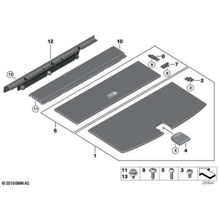 Vis torx avec disque