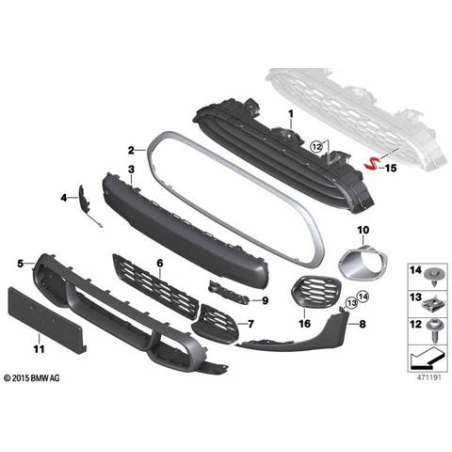 Grille centrale