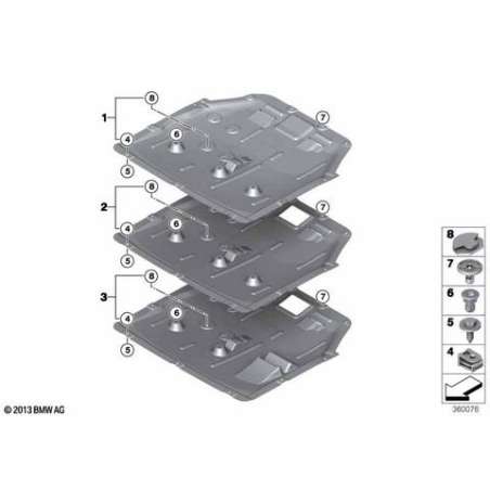 Protection de compartiment moteur