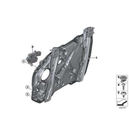 Support de porte avant droite