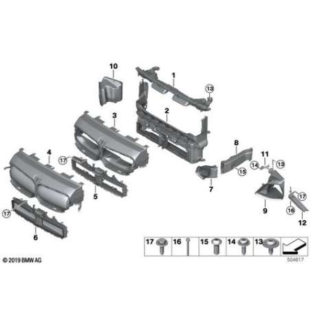 Conduit d'air inférieur