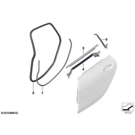 Couvre-joint extérieur porte ArD