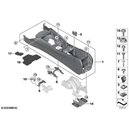 Console centrale