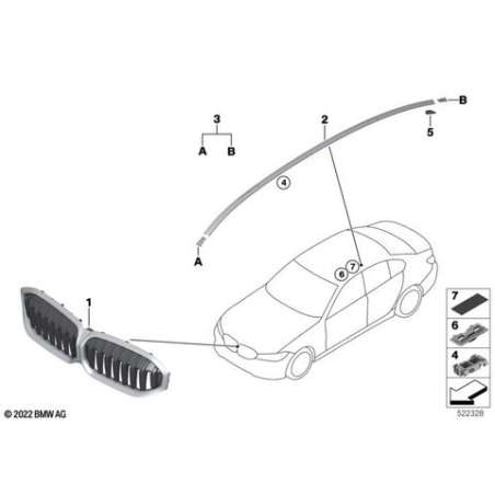 Grille de calandre