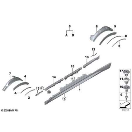 baguette fixation bas caisse milieu dr