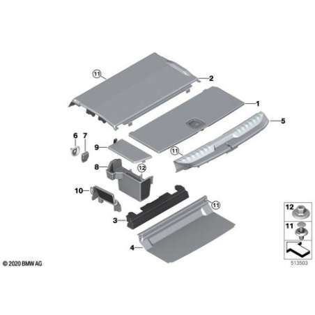 Recouvrement de réservoir