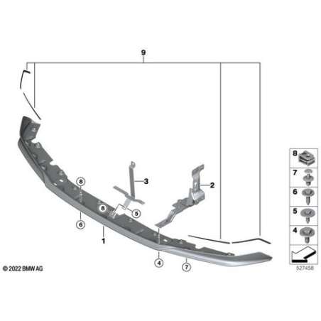 Liaison transversale droite