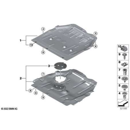 Protection de compartiment moteur