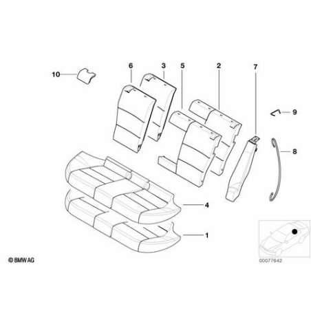 Cache isofix