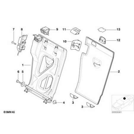 Cache isofix