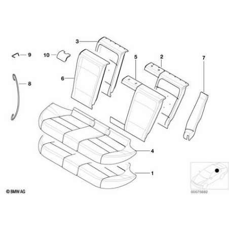 Cache isofix