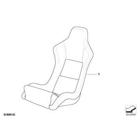 Recaro siège sport, gauche