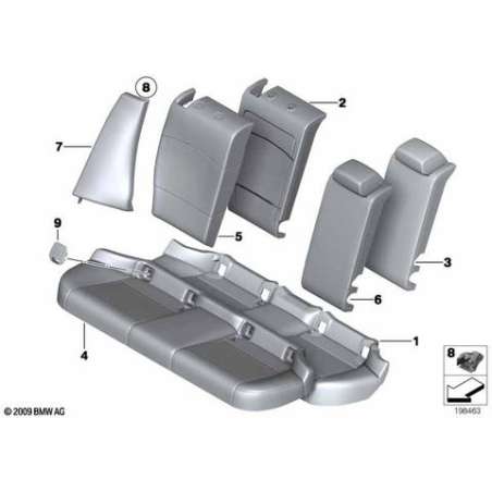 Cache isofix