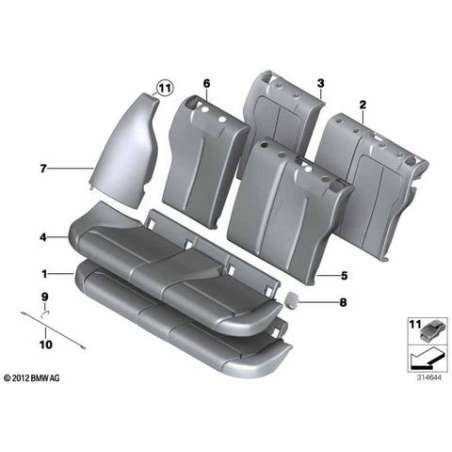 Cache isofix