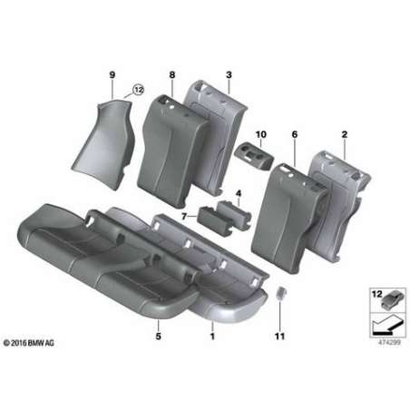 Cache isofix