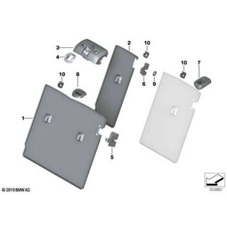 Cache, sortie ceinture, centre