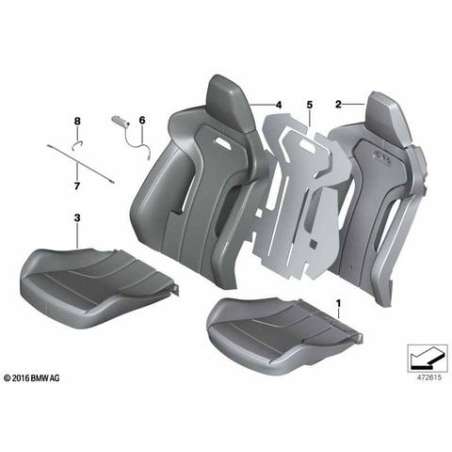 Pcs de rembourrage p siège sport