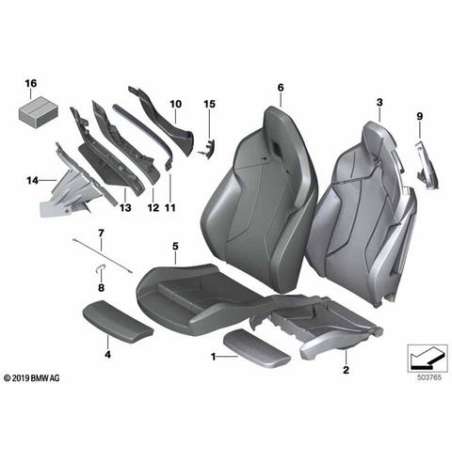 Renvoi de ceinture droite