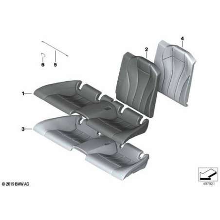Revetement siege cuir