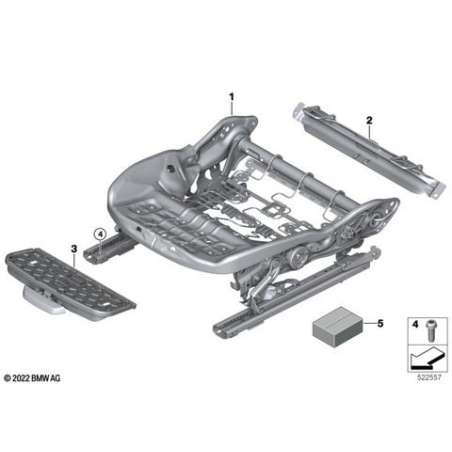 Etrier Isofix côté droit