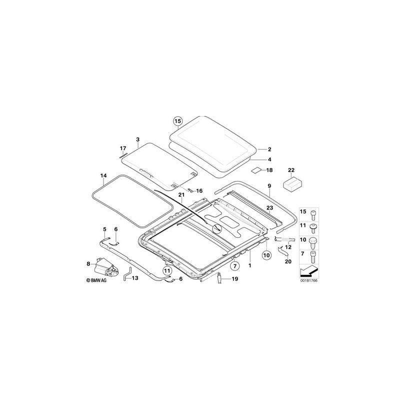 Support module protect.habitacle radio