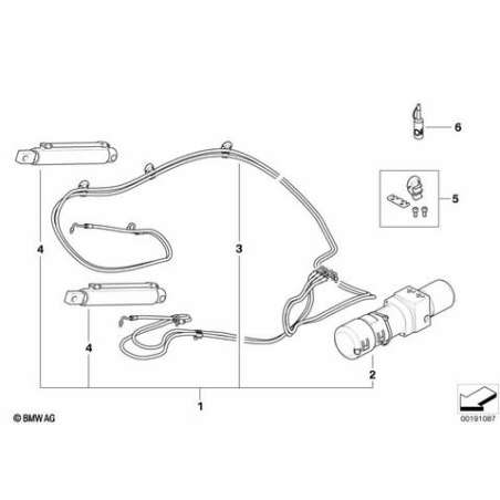 Jeu conduite hydraulique gauche