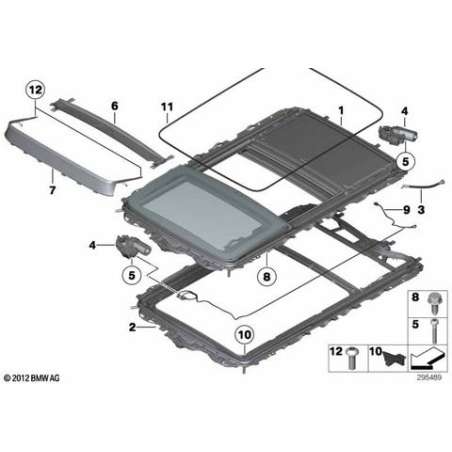 Toit panoramique en verre , électrique