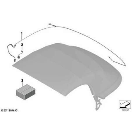 Faisceau de chauffage de lunette AR