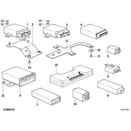 Relais box ventilation-/chauffage indep.