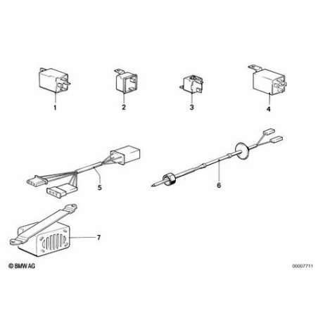 Relais de controle de demarrage