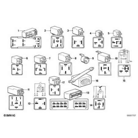 Relais appareil a contact thermostatique