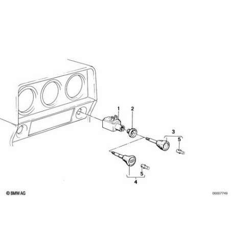 Interrupt de lunette arriere chauffante