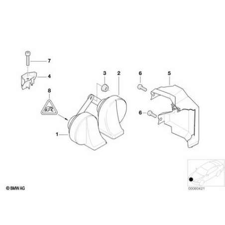 Avertisseur sonore, de basses