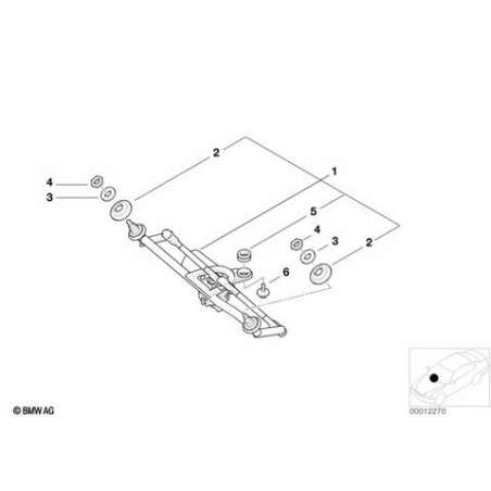 Tringlerie de essuie-glace avec moteur