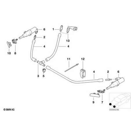 Ecran de gicleur droite