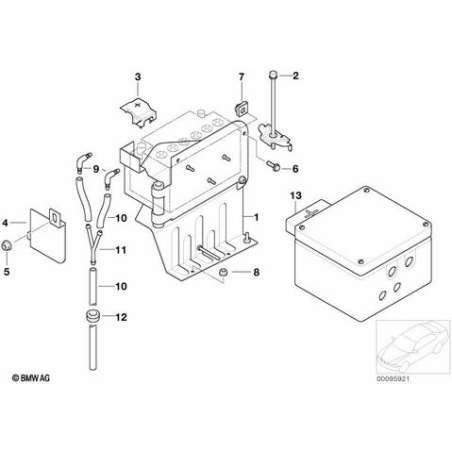 Support pour batterie supplementaire