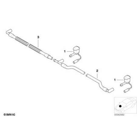 Conduite tuyaux flex.,gicleur