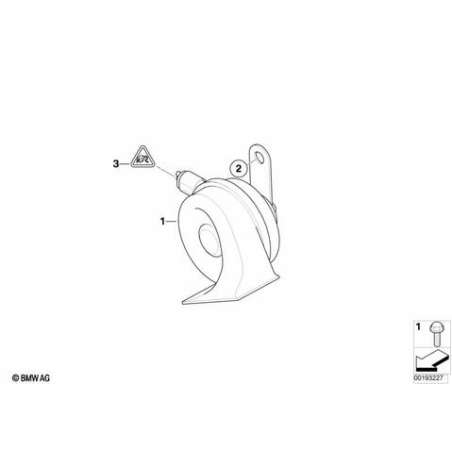 Avertisseur sonore, de basses