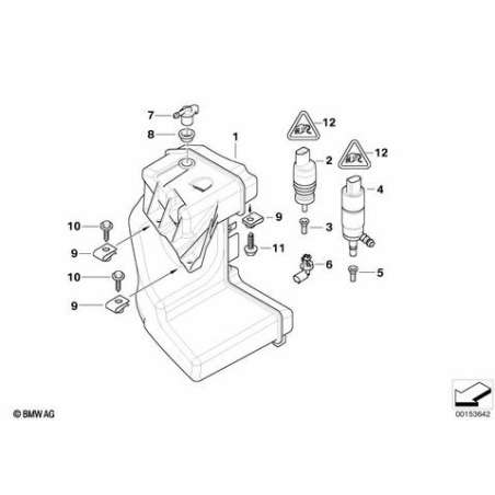 Soupape p dispositif lave glace