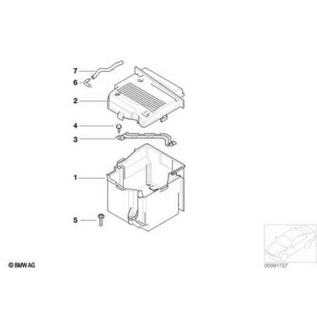 Boite d'isolation de batterie