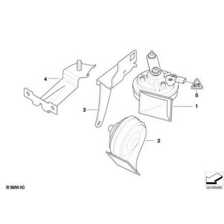 Avertisseur sonore, de basses