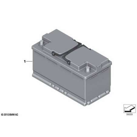 Batterie pleine d'origine BMW