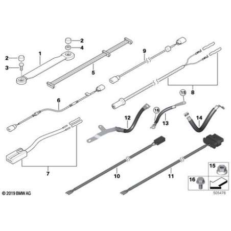 Câble adaptateur éclairage intérieur