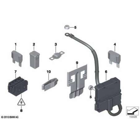Répartiteur B+ fusible multiple
