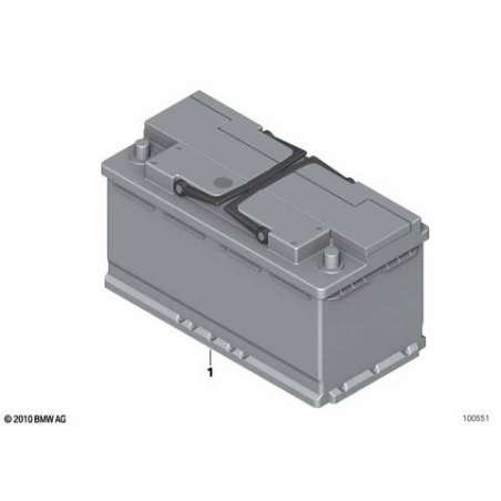 Batterie pleine d'origine BMW