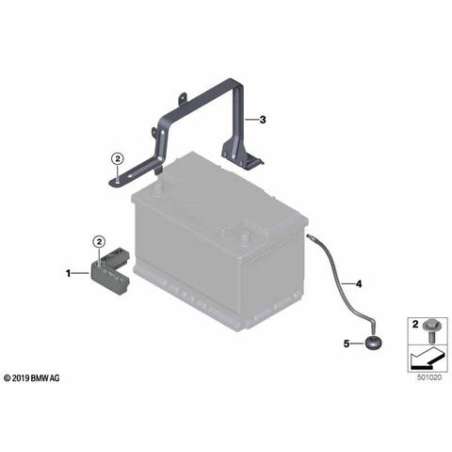 Arceau de sécurité batterie