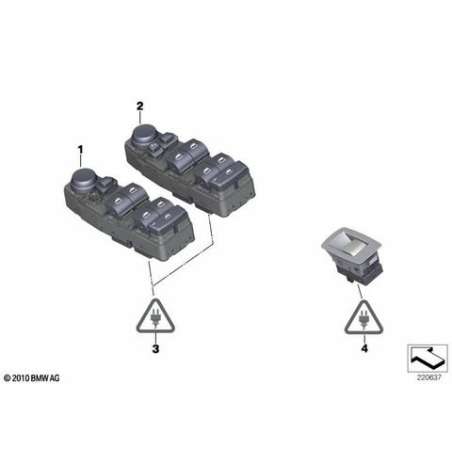 Unité de commande centrale de cde porte