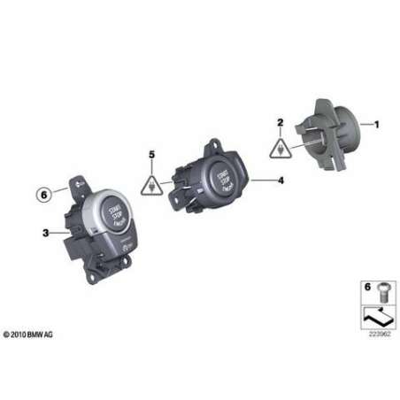 Bouton-poussoir Marche/Arrêt/MSA