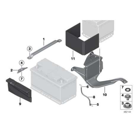 Arceau de sécurité batterie